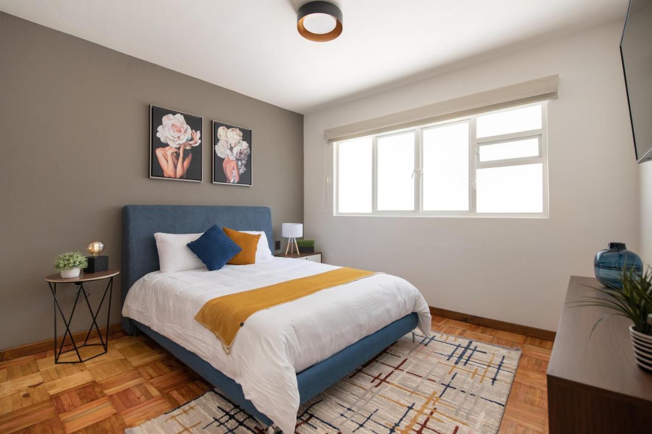 D.4 Acogedor Departamento En La Iconica Roma Norte Mexico City Exteriör bild