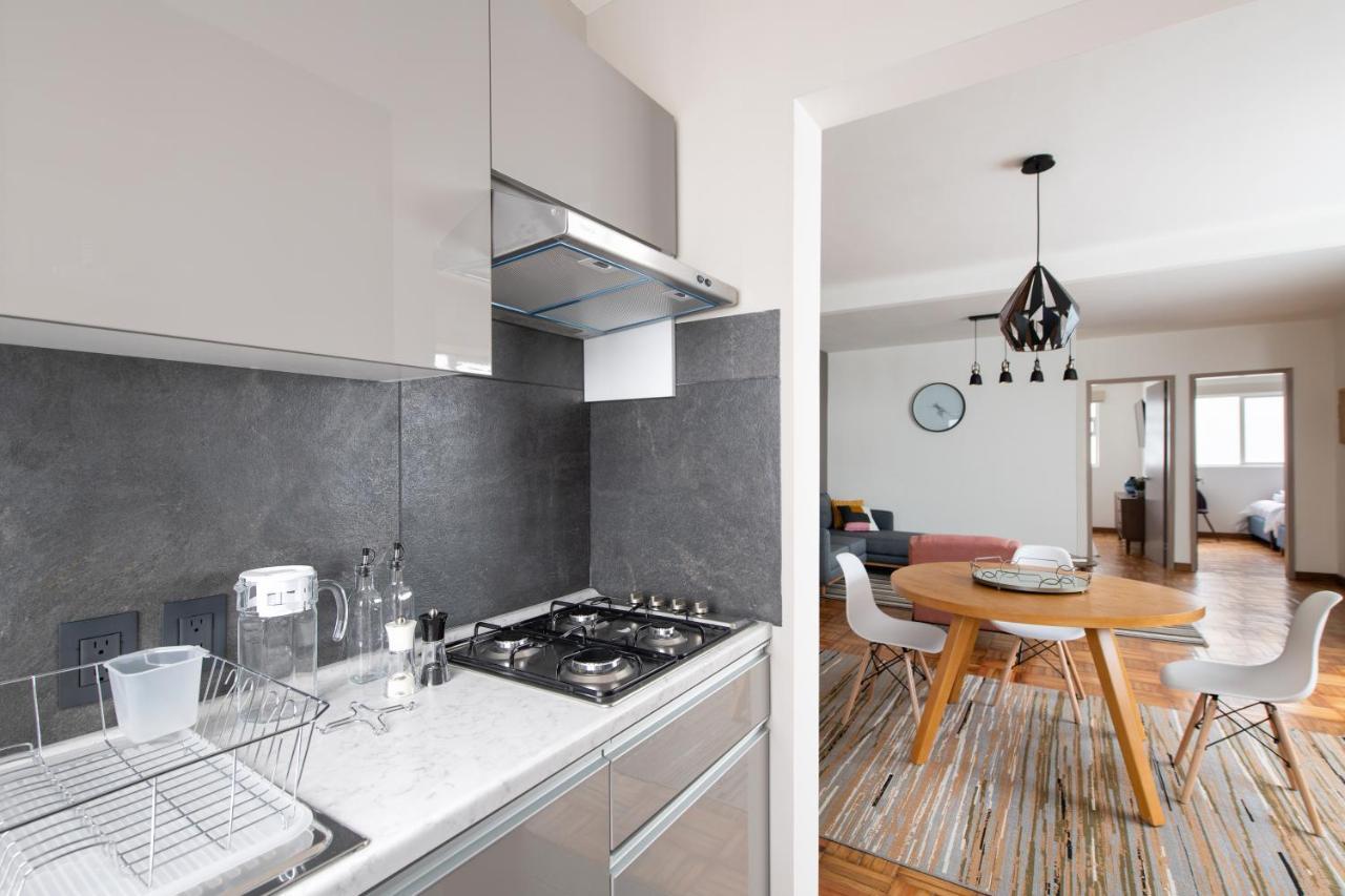 D.4 Acogedor Departamento En La Iconica Roma Norte Mexico City Exteriör bild