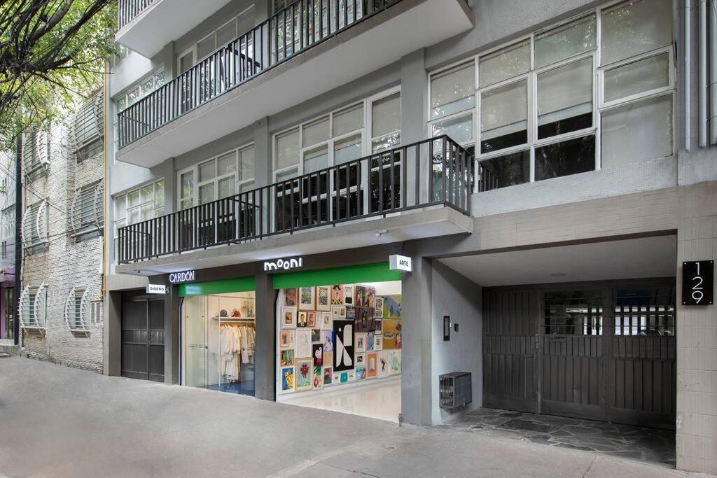 D.4 Acogedor Departamento En La Iconica Roma Norte Mexico City Exteriör bild